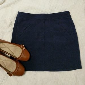 Banana Republic Navy Skirt